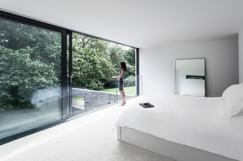01 Glass Sliding Door Ideas for your Bedroom