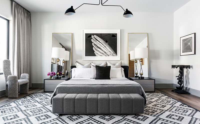 01 Gray Beds in Beautifull Bedrooms
