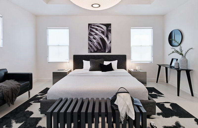 03 Gray Beds in Beautifull Bedrooms