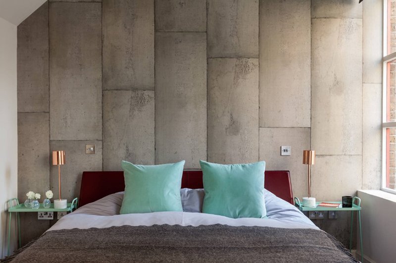 08 Bedroom Ideas with Concrete Walls