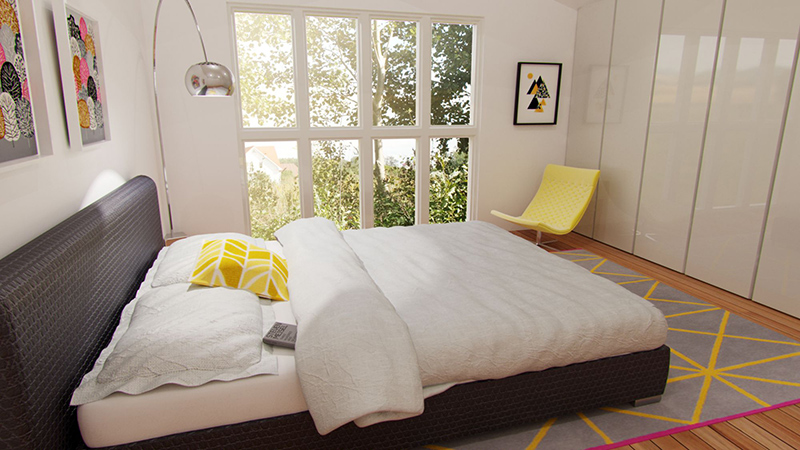08 Carpeted Bedroom Design Ideas