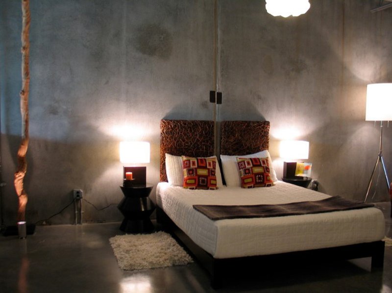 10 Bedroom Ideas with Concrete Walls