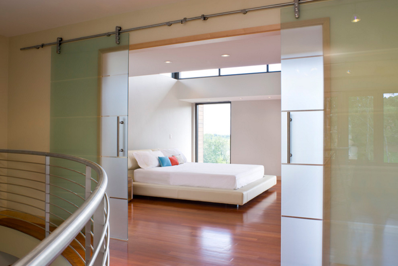 10 Glass Sliding Door Ideas for your Bedroom