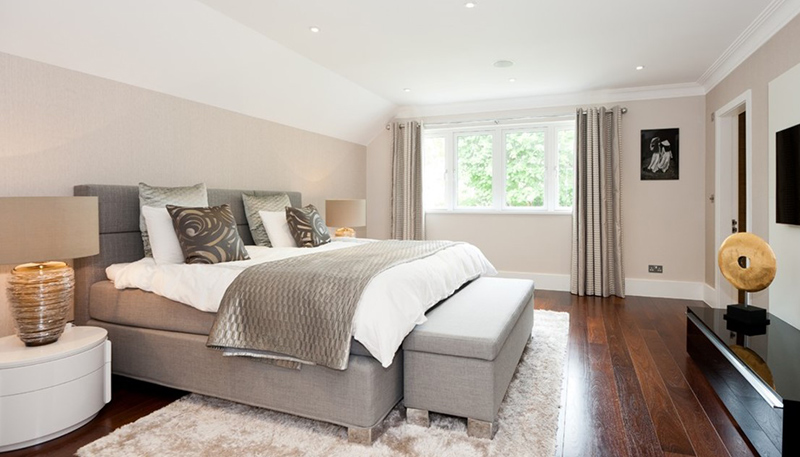 12 Gray Beds in Beautifull Bedrooms