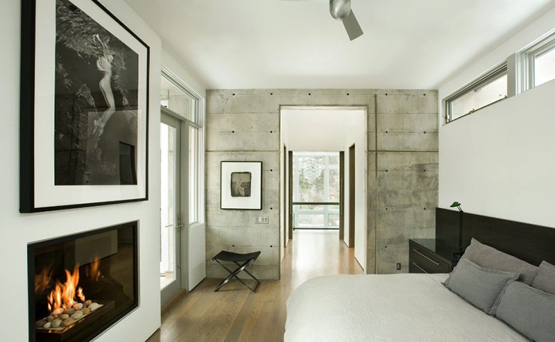 16 Bedroom Ideas with Concrete Walls