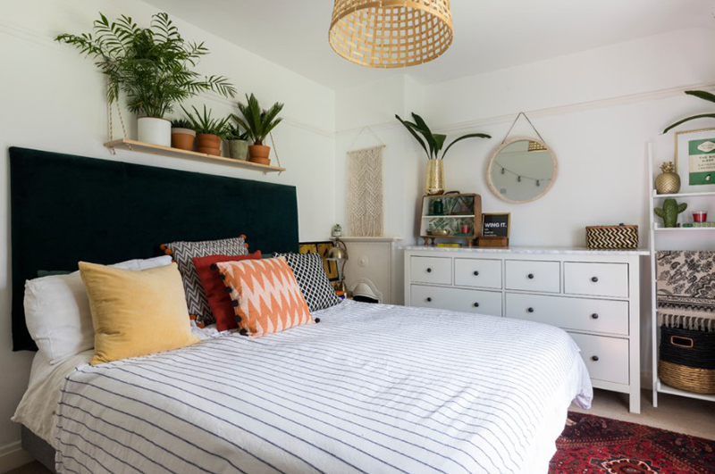 18 Contemporary Bedrooms with Plants