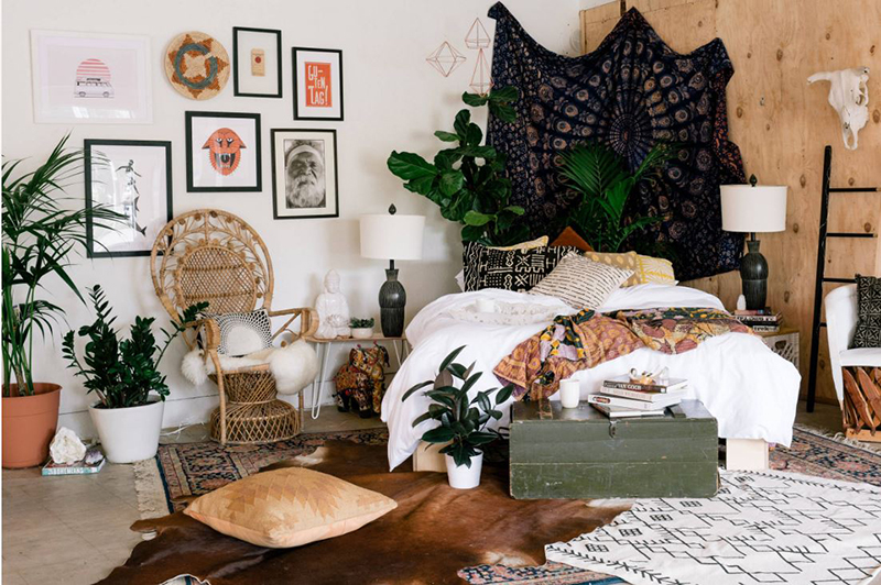 18 Latest Bohemian Bedroom Ideas for 2021