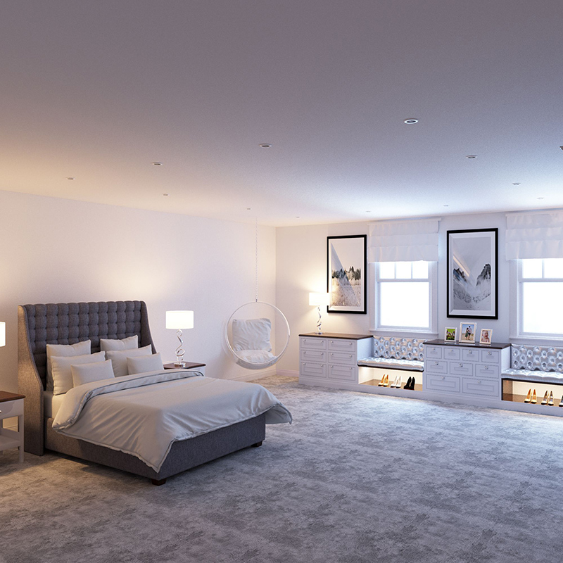 23 Carpeted Bedroom Design Ideas
