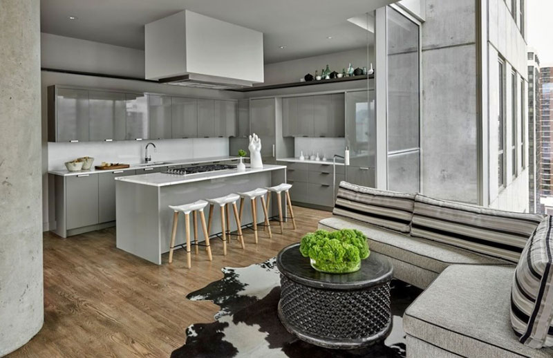 06 Gray and White Kitchen Designs for Your Home