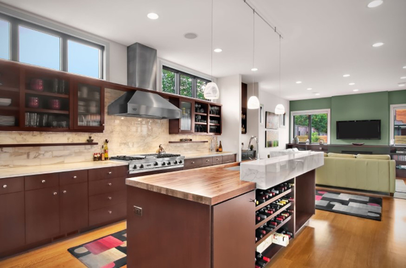 08 Brown Cabinet Designs in Your Kitchen