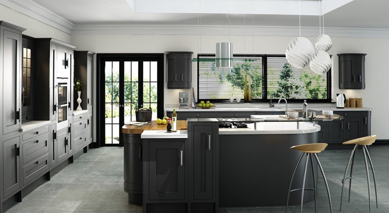 13 Kitchens With Black and White Wood 2021